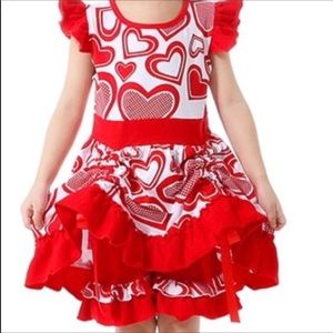Reserved NWT Valentine Bloomer Set